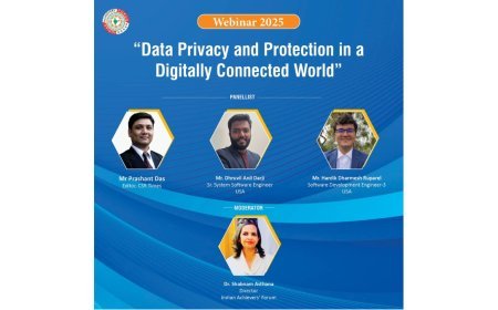 Indian Achievers’ Forum Hosts Webinar Exploring Data Privacy and Protection in a Digitally Connected World