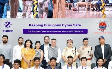 Gurugram Cyber Police and Zupee Successfully Conclude Gurugram Cyber Security Summer Internship Program (GPCSSI2024)