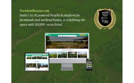FarmlandBazaar.com Named Emerging PropTech Leader 2025, Surpasses 50,000 Acres of Farmland Listings