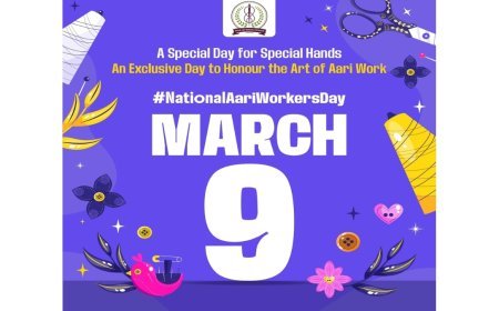 National Aari Workers Day Officially Declared – March 9 to Honour India’s Aari Artisans