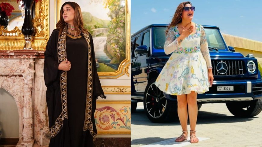 Sapna Choudhary Redefines Stage Glamour in Ronak R Bafna Couture