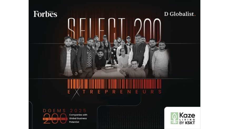 Kisaan Se Kitchen Tak (KSKT) selected for Forbes DGEMS Select 200, 2025